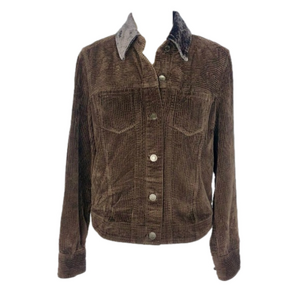 J. Jill brown corduroy jacket